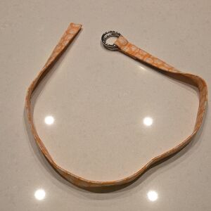 Vineyard Vines Tangerine Patterned Belt